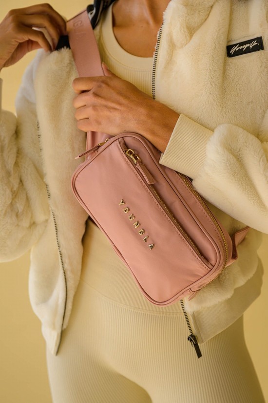 Bolsos Cruzados Youngla 751 Luxsential Fanny Hombre Rosas | AYHTGSX-78