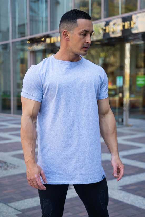 Camisas Youngla 411 Perfect Directo Bottom Hombre Azules Claro | GJEDLVI-56