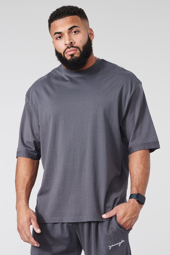 Camisas Youngla 415 Earthy Pump Cover Hombre Gris | IDYZELM-70