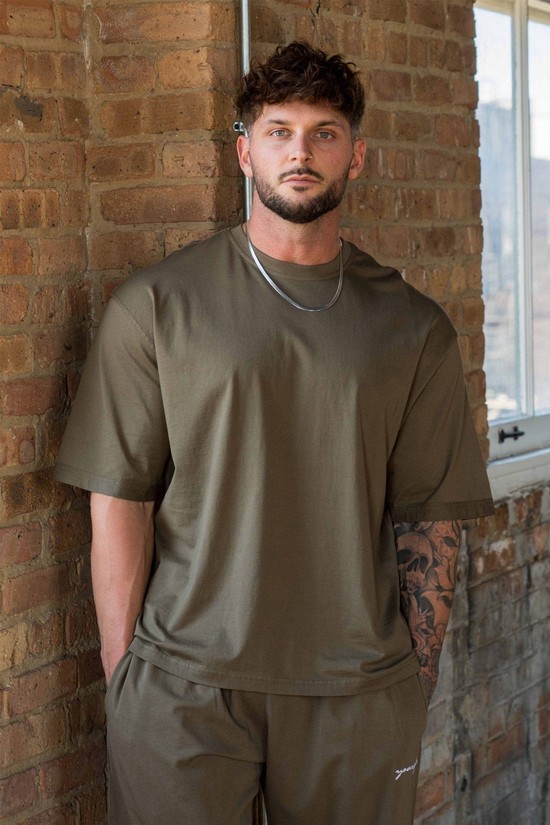 Camisas Youngla 415 Earthy Pump Cover Hombre Verde | IQNUHMW-07