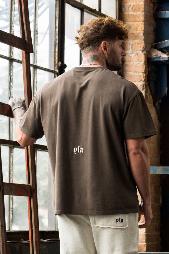 Camisas Youngla 416 Eternal Pocket Hombre Cafe | ZMUKOPN-14