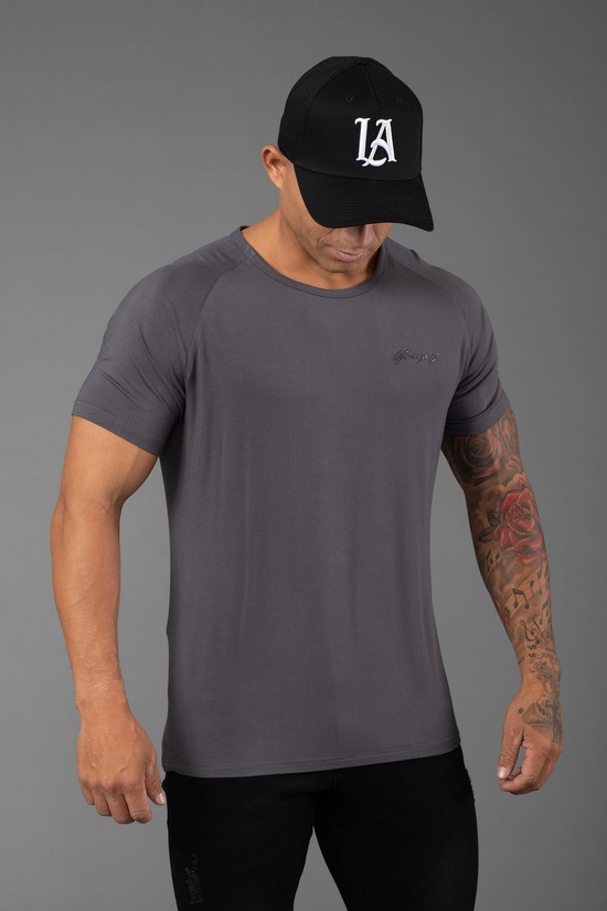 Camisas Youngla 422 Fitted Delt Hombre Gris | FMRAQEI-82