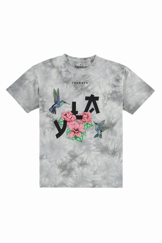Camisas Youngla 433 The Zen Hombre Gris | BDJMRKX-43