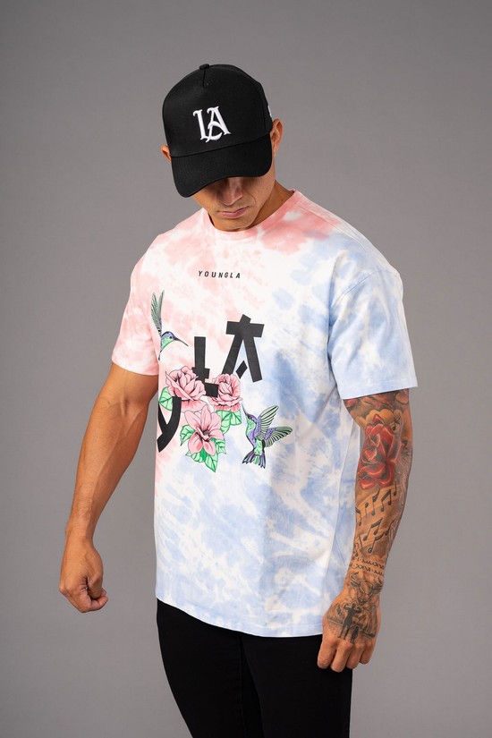 Camisas Youngla 433 The Zen Hombre Rojas Azules Blancas | CBHIGTA-76
