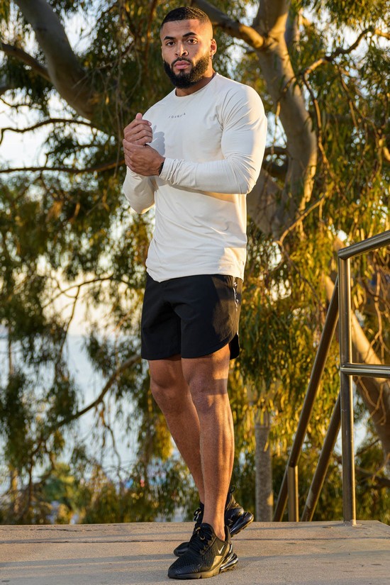 Camisas Youngla 441 Performance Line Longsleeve Hombre Blancas | ZCPRQDY-31
