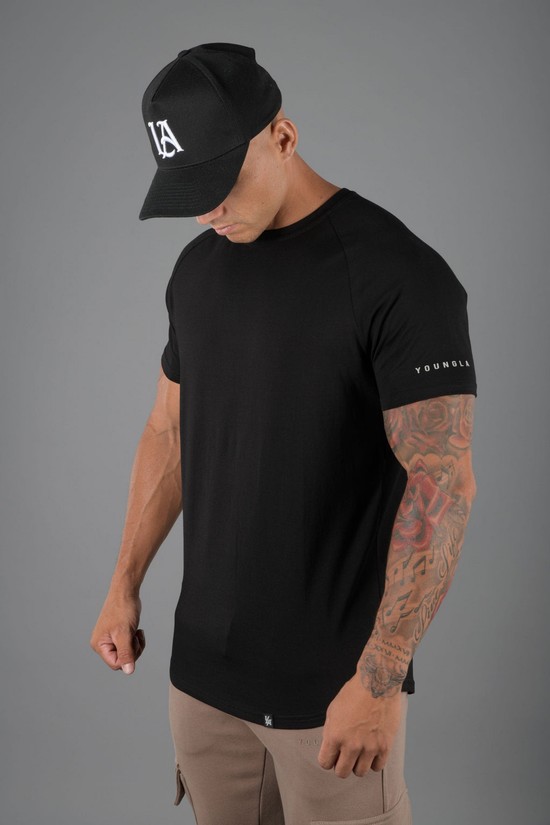 Camisas Youngla 442 Ultimate Híbrido Hombre Negras | ARYDZSL-79