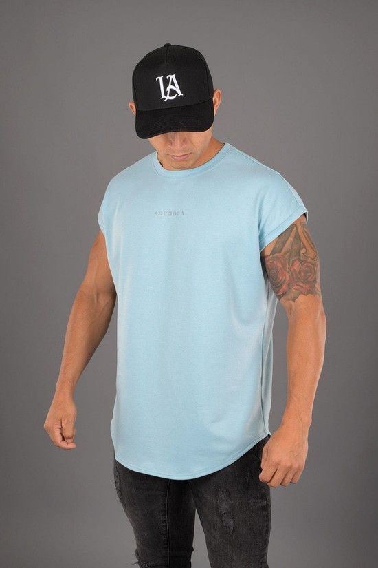 Camisas Youngla 446 Rambo Hombre Azules Claro | KFBMTZP-74
