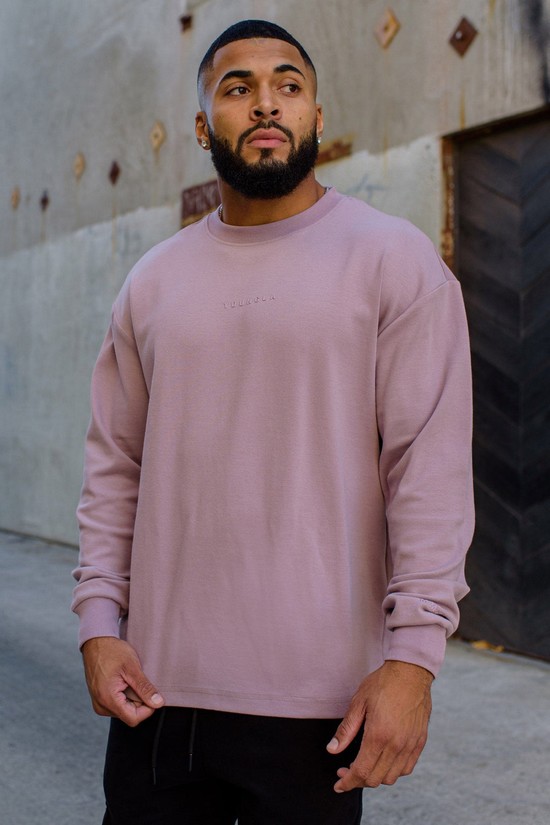 Camisas Youngla 450 Cloud Foam Long Sleeves Hombre Rosas | RWLTHJM-47