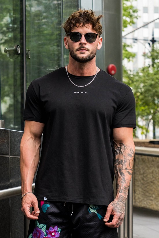 Camisas Youngla 456 Simplicity Hombre Negras | CUSJHXM-82