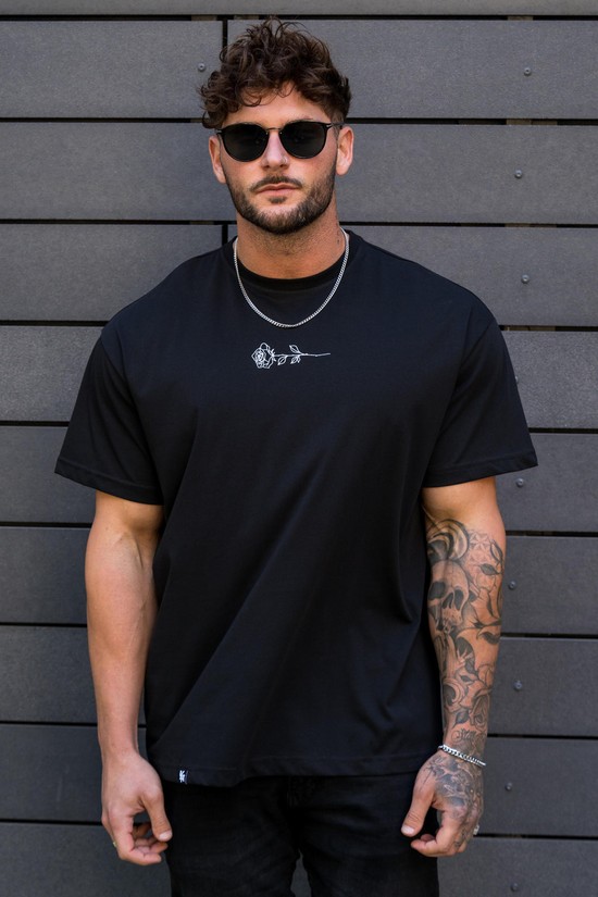 Camisas Youngla 461 Ligeros Feather Hombre Negras | BKDCNZS-03