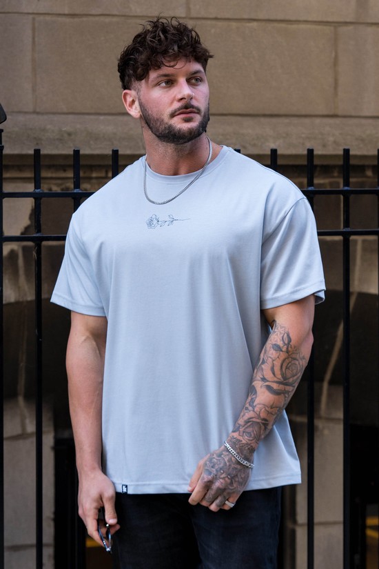 Camisas Youngla 461 Ligeros Feather Hombre Gris | MCQZFRS-32