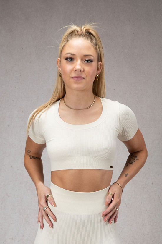 Camisas Youngla W405 Confidence Sleeve Mujer Blancas | CAOTXVQ-23