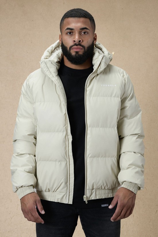 Chaquetas Youngla 554 Brooklyn Puffer Hombre Blancas | MAKWVYL-62