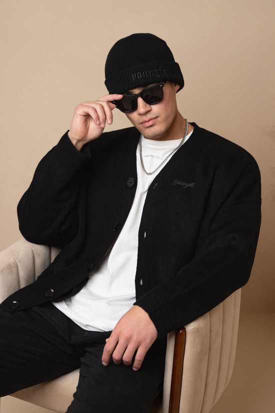 Gorros Youngla 905 Testament Hombre Negras | BARKSGN-94