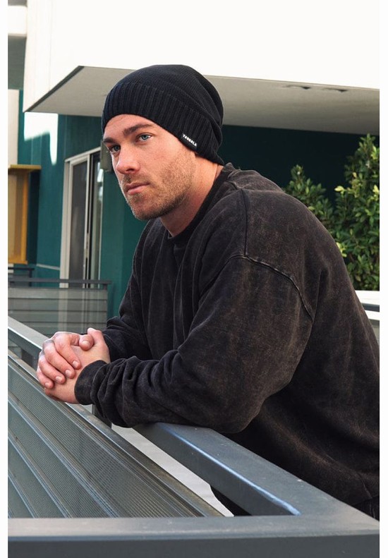 Gorros Youngla 928 Essential Hombre Negras | BFCYUZQ-54