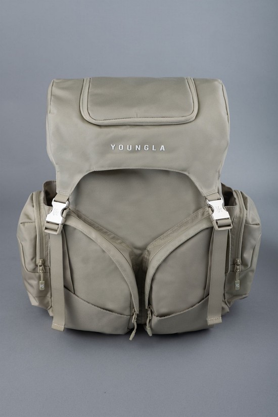 Mochilas Youngla 731 Grand Tour Hombre Gris | JXGKSPO-78