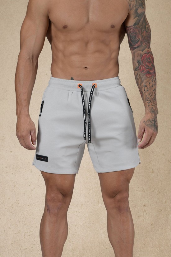 Pantalones Cortos Youngla 108 Elevate Hombre Blancas | GSKUHWM-25