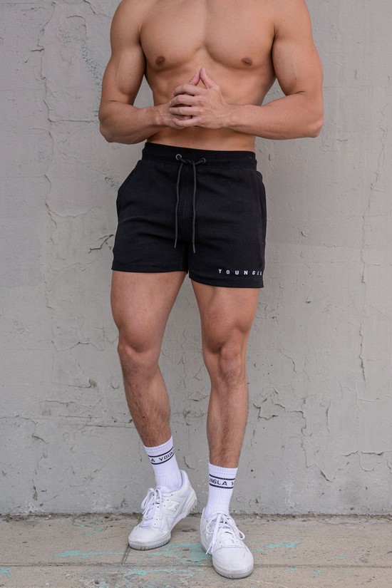 Pantalones Cortos Youngla 113 The Perfect Hombre Negras | KLJCYEI-54
