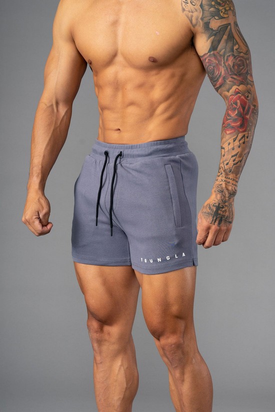 Pantalones Cortos Youngla 113 The Perfect Hombre Gris | NBHYDPK-39