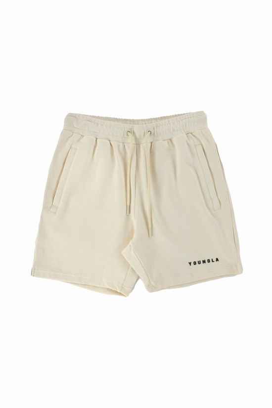 Pantalones Cortos Youngla 118 The Perfect Hombre Beige | ESMHFQV-23