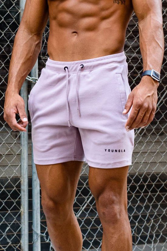 Pantalones Cortos Youngla 118 The Perfect Hombre Rosas | NPCXGVH-70