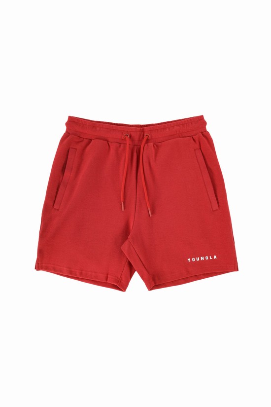 Pantalones Cortos Youngla 118 The Perfect Hombre Rojas | TNBWXUO-18