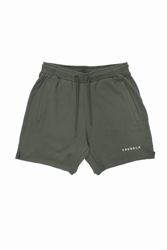 Pantalones Cortos Youngla 118 The Perfect Hombre Gris Oscuro | TQYRVFA-32