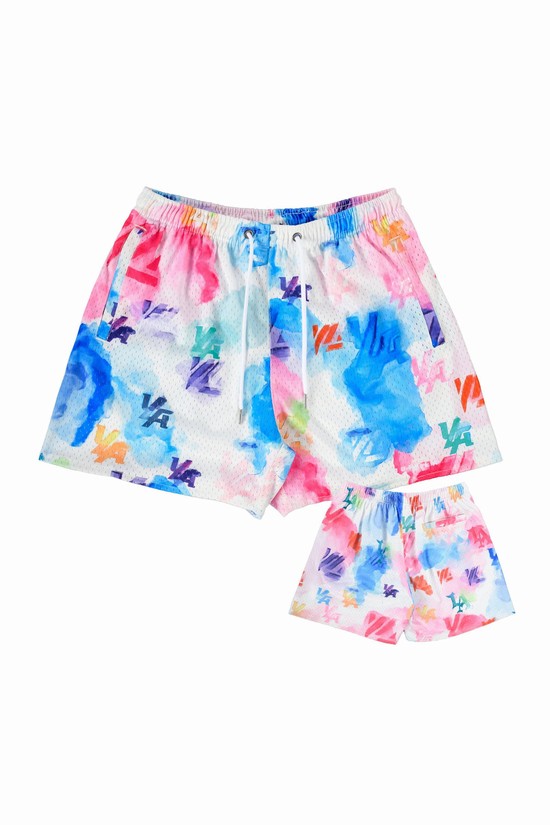 Pantalones Cortos Youngla 141 The Block Party Hombre Multicolor | DUBHCGW-18