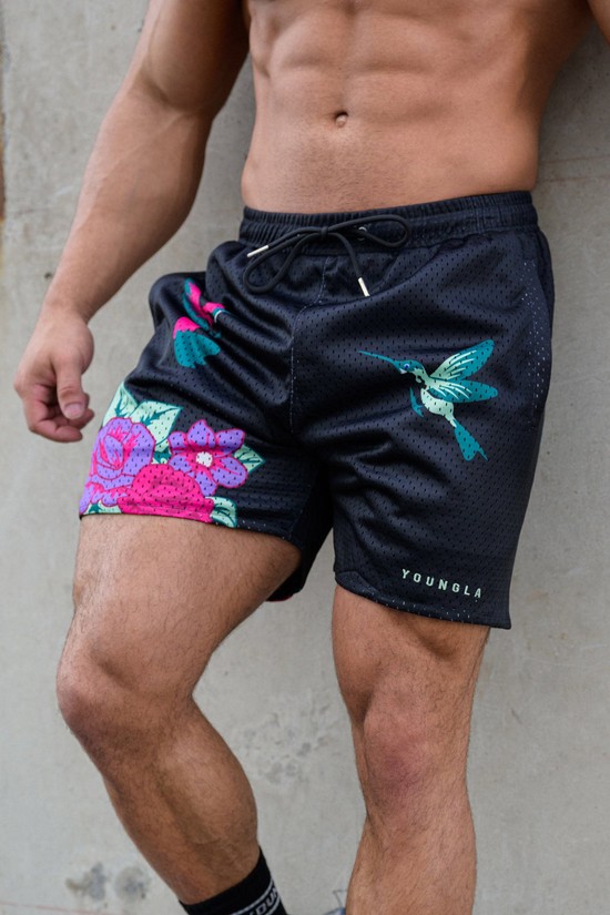 Pantalones Cortos Youngla 150 After Party Hombre Multicolor | DHVYOCP-52