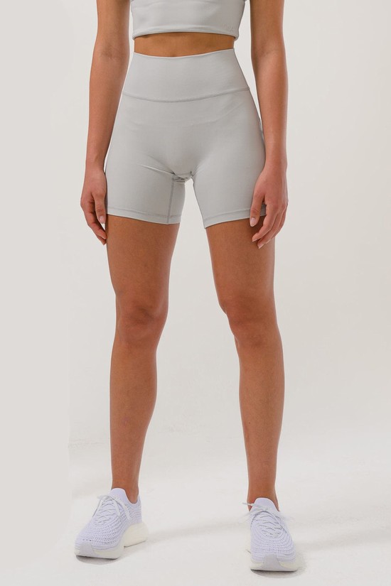 Pantalones Cortos Youngla W109 Level Up Ciclismo 7" Mujer Gris | PJMTYDG-41