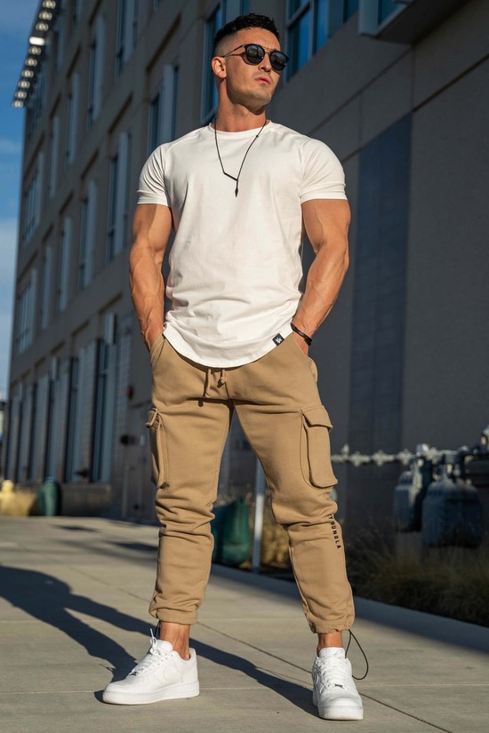 Pantalones Jogger Youngla 206 Rambo Combat Hombre Kaki | JTEIVCZ-13