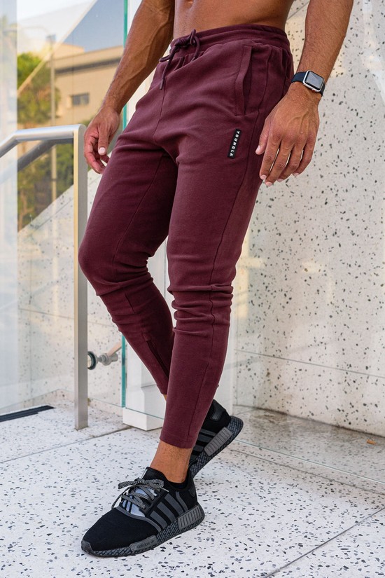Pantalones Jogger Youngla 208 The Perfect Hombre Burdeos | RIZBLED-97