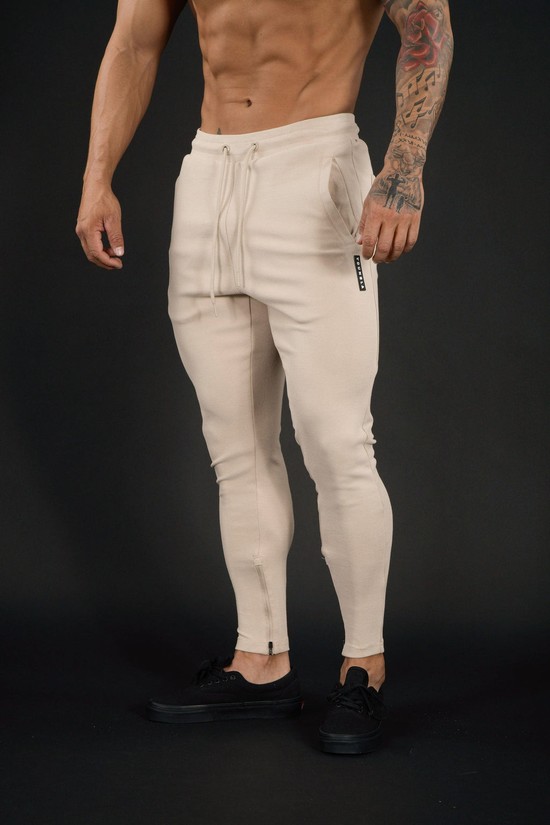 Pantalones Jogger Youngla 208 The Perfect Hombre Beige | TJBDXHQ-82