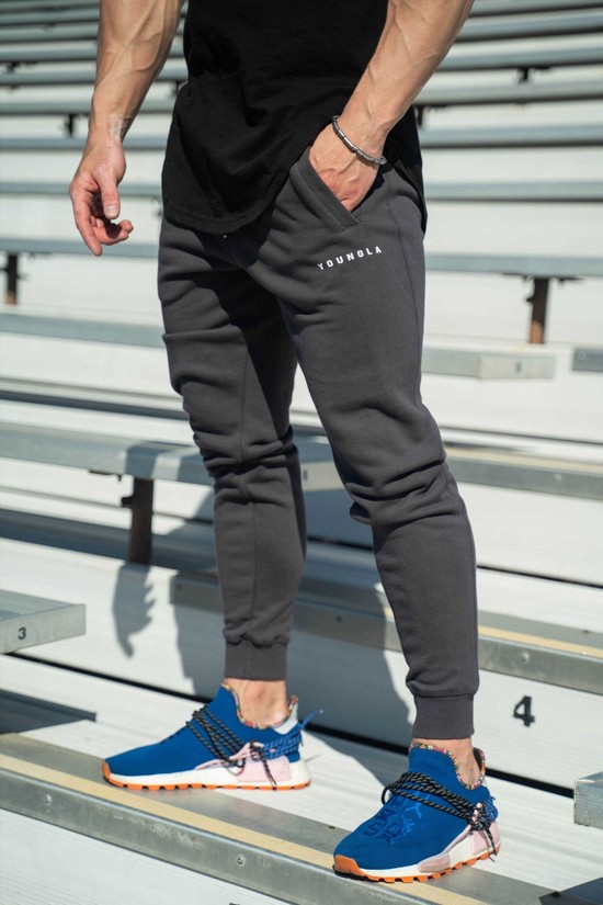 Pantalones Jogger Youngla 213 Elite Hombre Negras | GHMFRUX-39