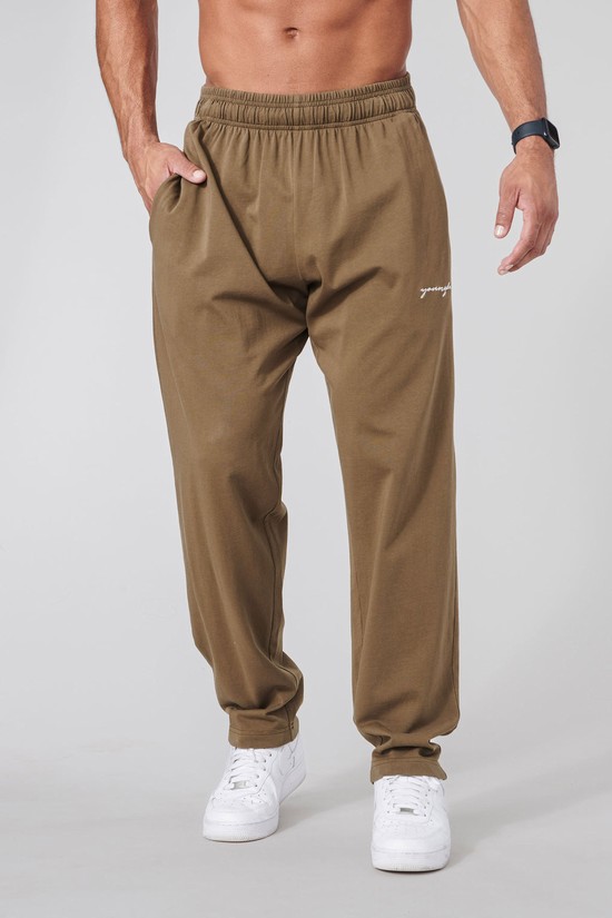 Pantalones Jogger Youngla 215 No Cuff Pump Covers Hombre Gris | UTLVBWG-07