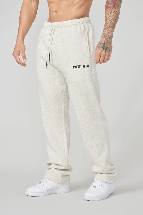 Pantalones Jogger Youngla 216 Eternal No Cuff Sweats Hombre Gris | BKADWOJ-80
