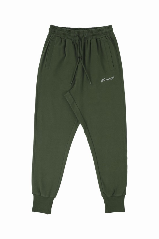 Pantalones Jogger Youngla 228 Cloud Hombre Verde | CEBWYHZ-40