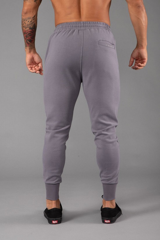 Pantalones Jogger Youngla 228 Cloud Hombre Gris | IKROYQV-40