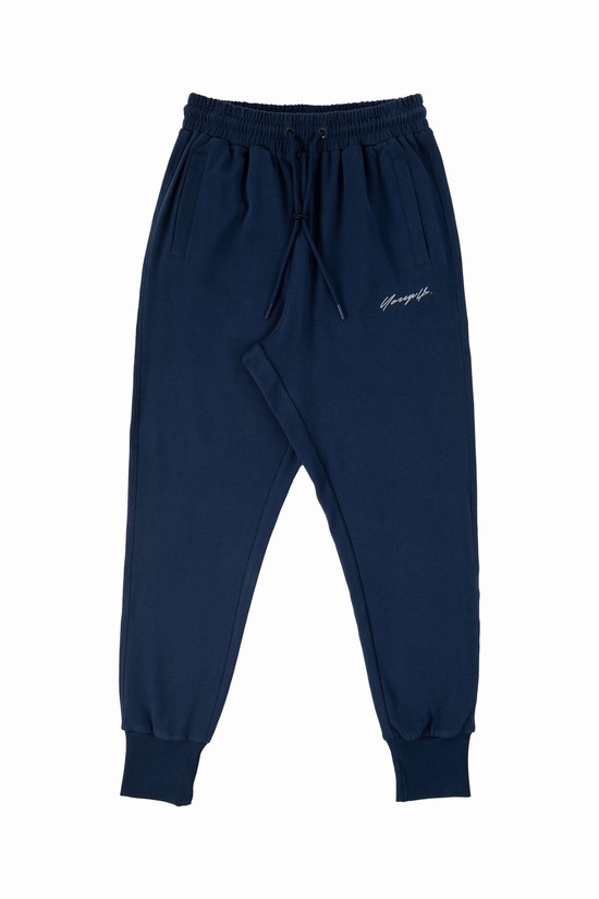 Pantalones Jogger Youngla 228 Cloud Hombre Azul Marino | IXVLKFN-64
