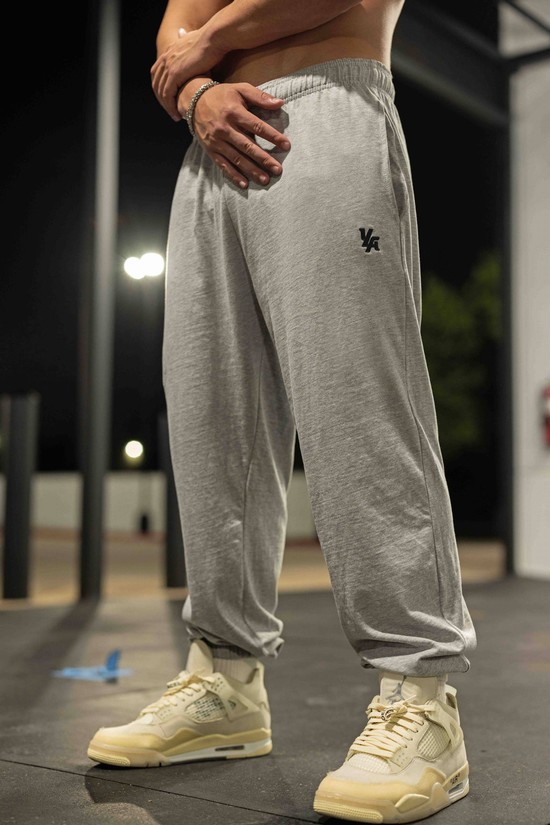 Pantalones Jogger Youngla 231 Pump Cover Hombre Gris | GECQTRL-58