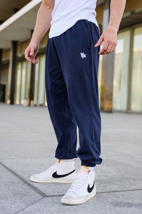 Pantalones Jogger Youngla 231 Pump Cover Hombre Azul Marino | HKJQRFY-41