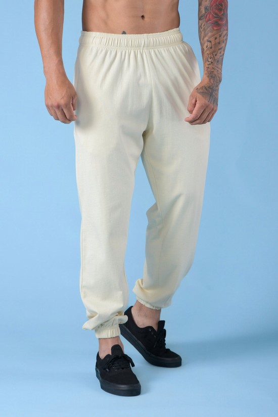 Pantalones Jogger Youngla 231 Pump Cover Hombre Blancas | PLWHMJR-65