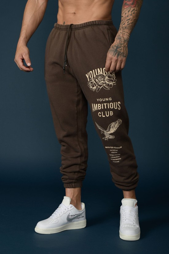 Pantalones Jogger Youngla 233 The Immortal Hombre Marrones | ALYIRQZ-16