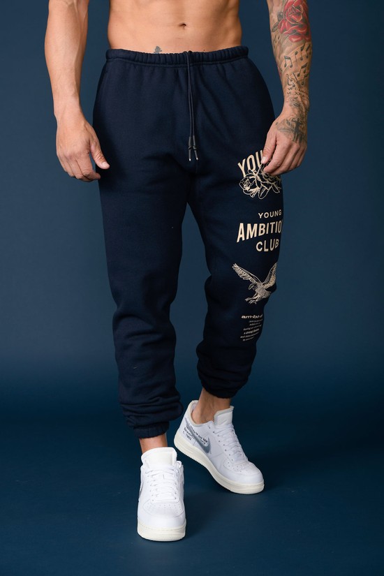Pantalones Jogger Youngla 233 The Immortal Hombre Azul Marino | ZQYICHD-36