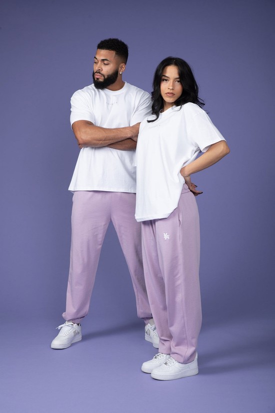 Pantalones Jogger Youngla 234 Pastel Pump Cover Hombre Moradas | SQGYVAM-48