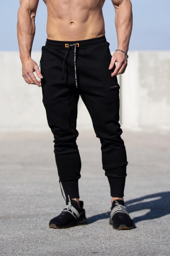 Pantalones Jogger Youngla 236 Elevate Hombre Negras | HIMWLSA-15