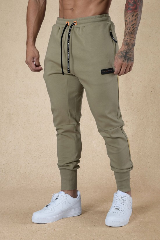 Pantalones Jogger Youngla 236 Elevate Hombre Verde | ISOCLBM-65
