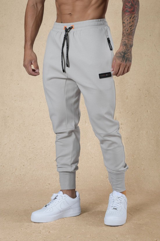 Pantalones Jogger Youngla 236 Elevate Hombre Gris | MBDVPKC-53