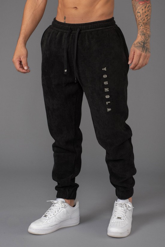Pantalones Jogger Youngla 244 Aspen Hombre Negras | NUEDYCQ-23