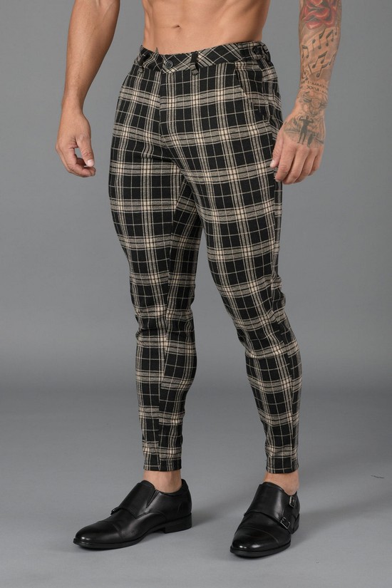 Pantalones Youngla 615 New Vestido Hombre Negras | MRFDYTC-87